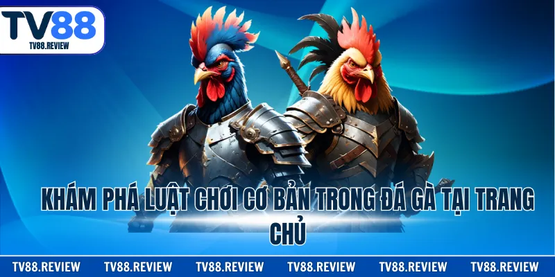 Khám phá luật chơi cơ bản trong đá gà tại trang chủ